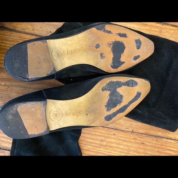 Knee high suede boots - Picture 2 of 9